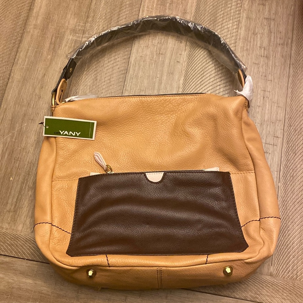 NWT OrYANY Adele Pebbled Leather Hobo Bag